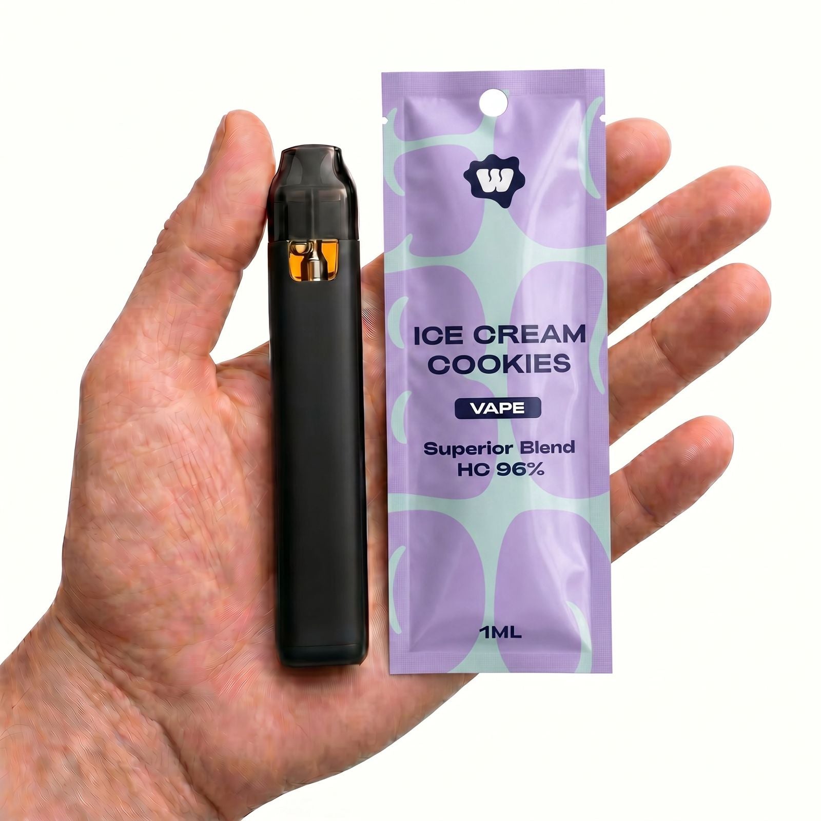 Ice Cream Cookies HC 96% Superior Blend Vape 1ml