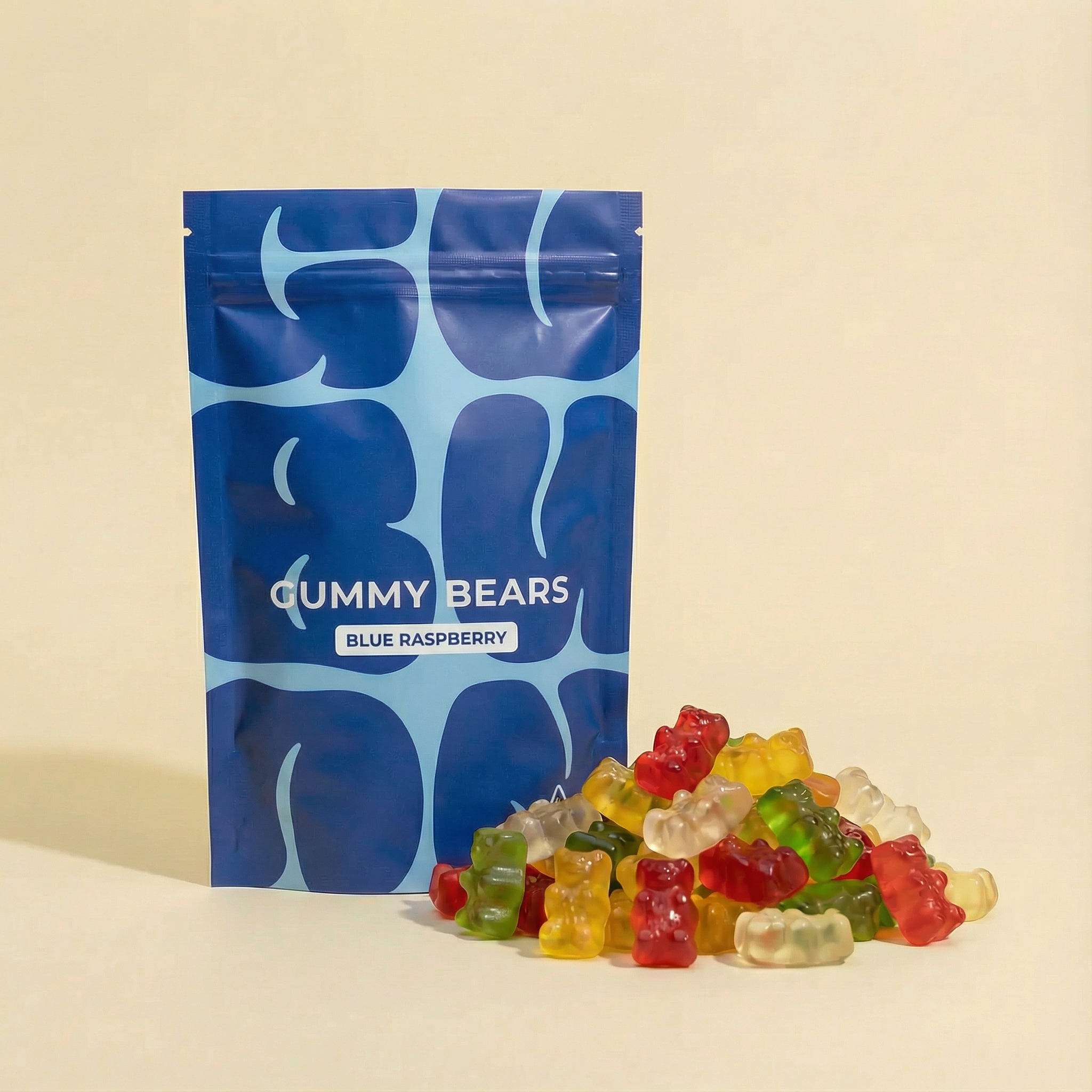 THC Gummibärchen Blue Raspberry 30mg