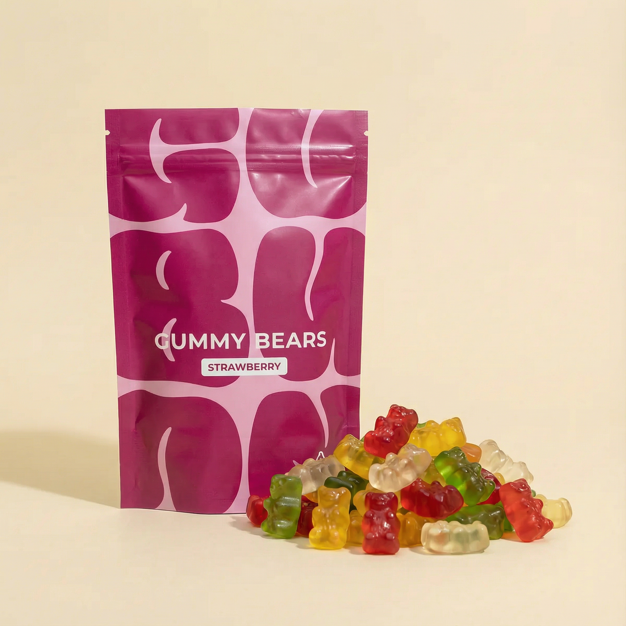 THC Gummibärchen Strawberry 30mg