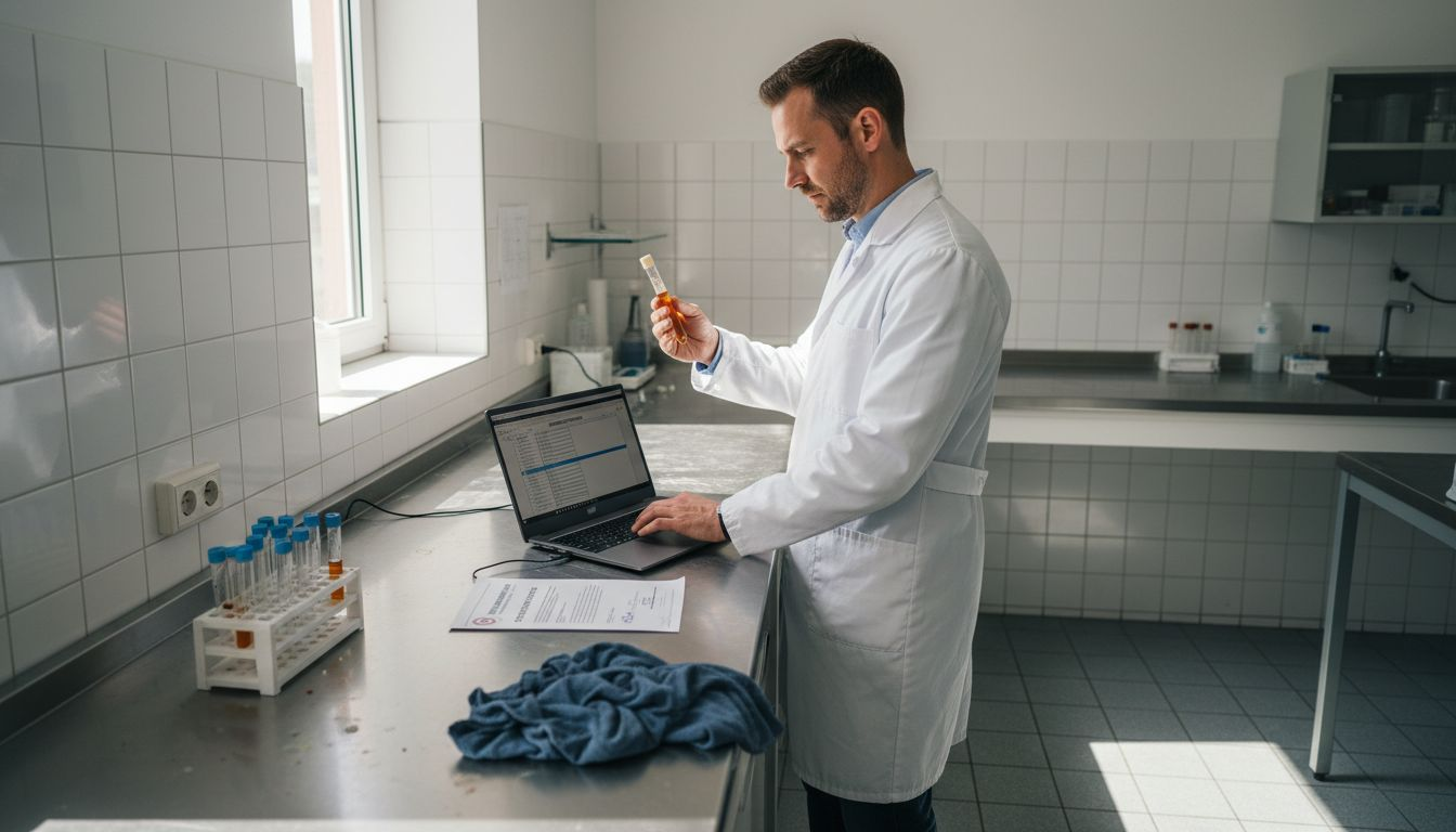 Qualitätsprüfung von hochwertigen Cannabinoiden im Labor