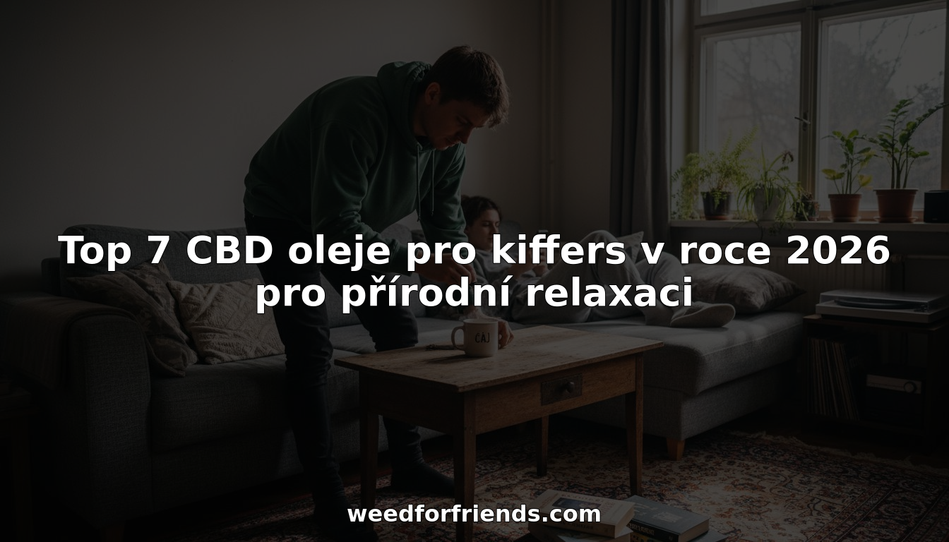 Mladí lidé si doma dopřávají CBD olej, aby si odpočinuli a načerpali novou energii.