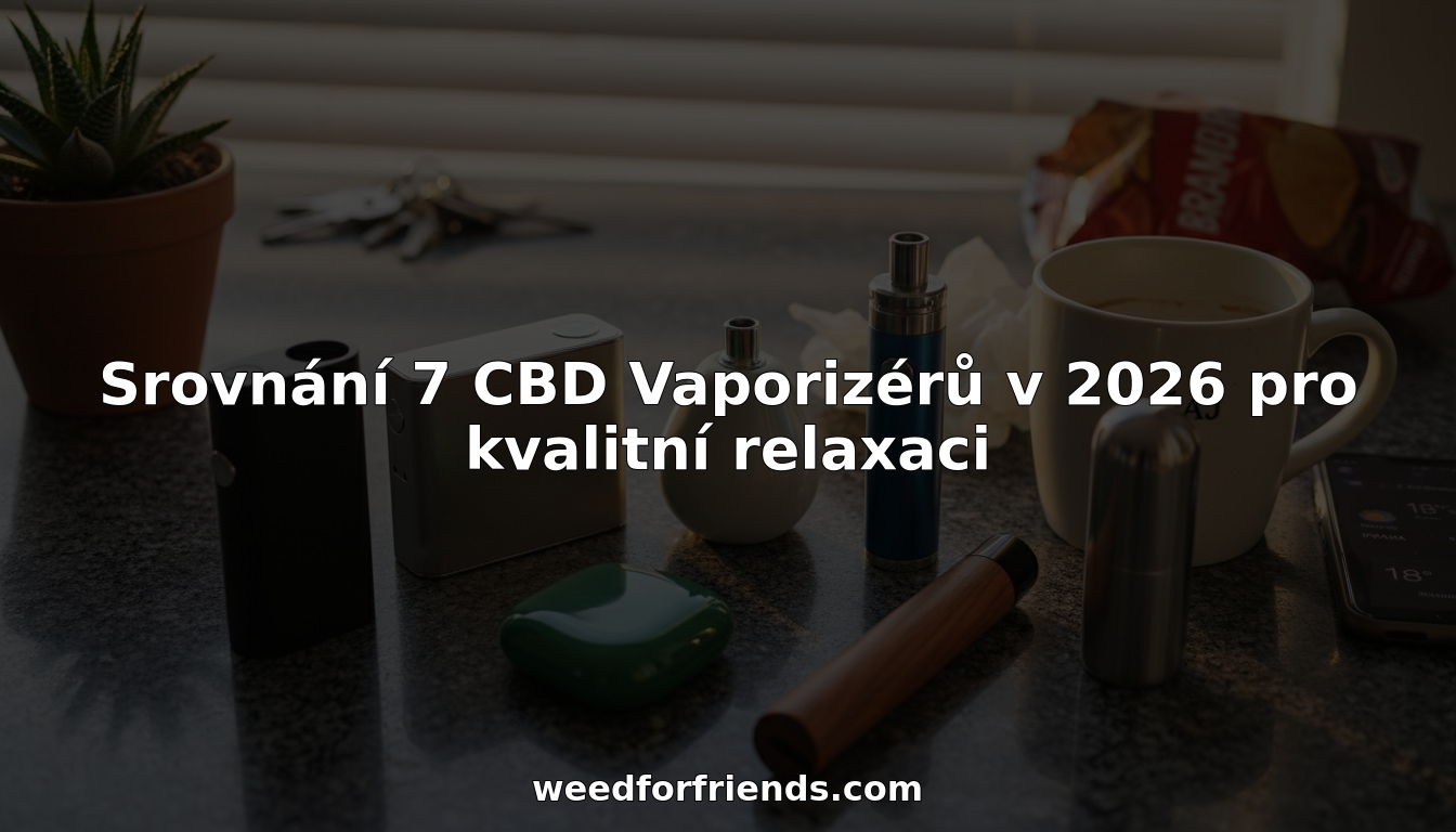Přehled sedmi CBD vaporizačních zařízení pro uvolnění: srovnání a tipy