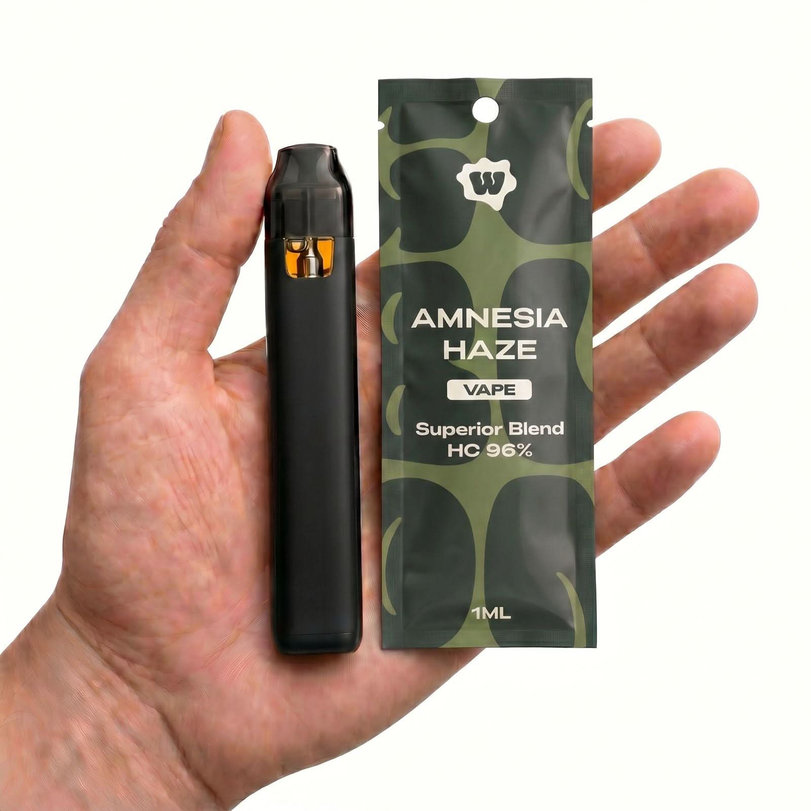 Amnesia Haze HC 96% Superior Blend Vape 1ml