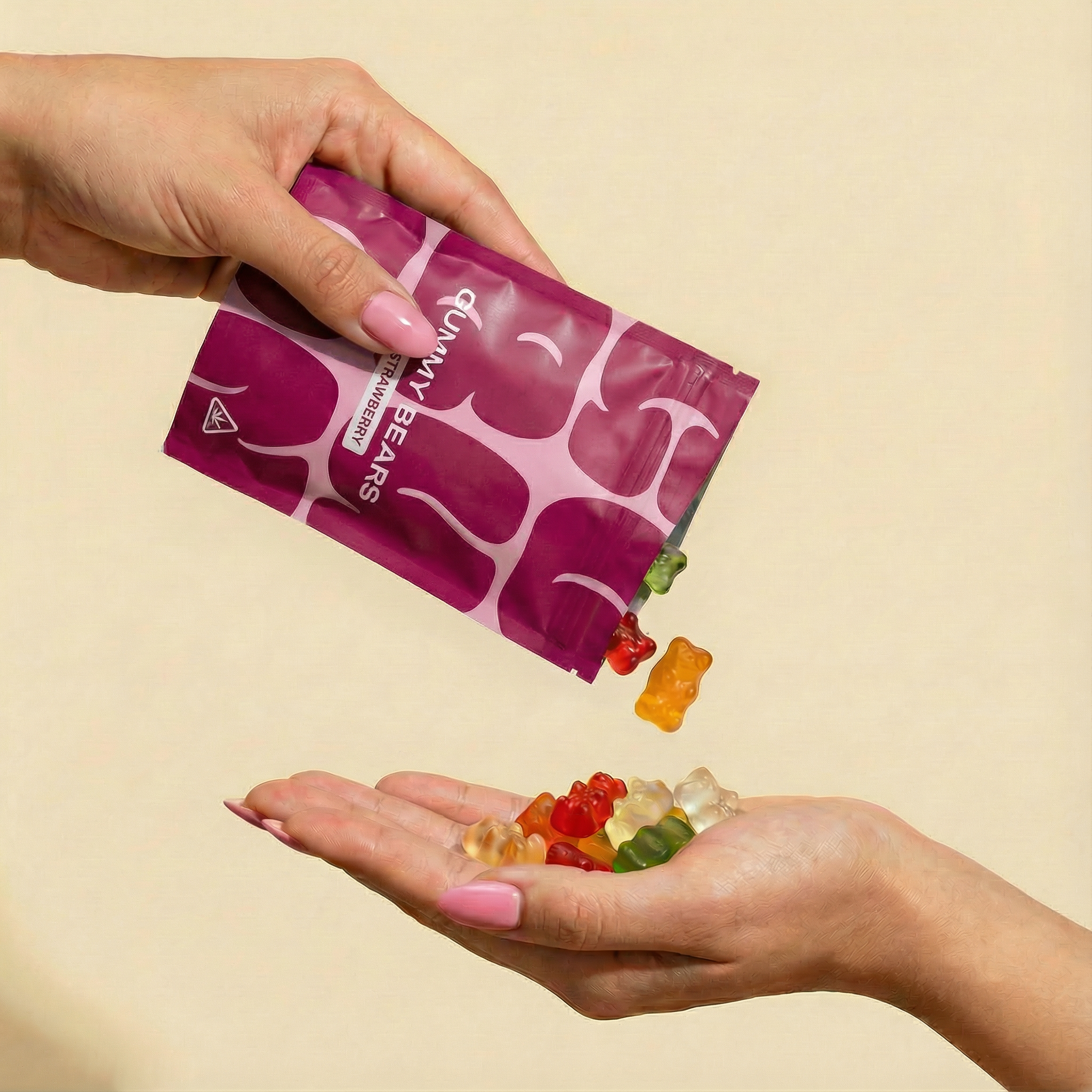 THC Gummibärchen Strawberry 30mg