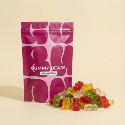 THC Gummibärchen Strawberry 30mg